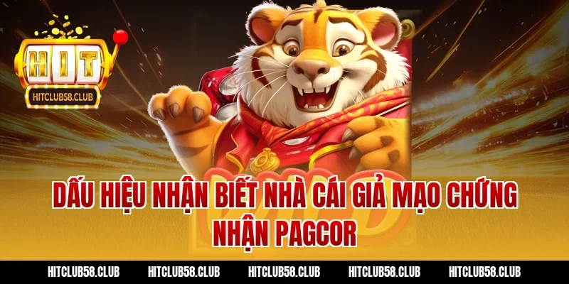 Dấu hiệu nhận biết nhà cái giả mạo chứng nhận PAGCOR