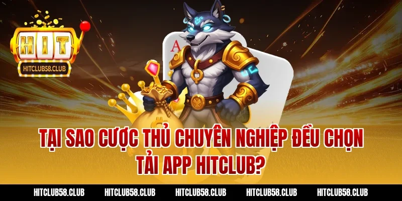 Tại sao cược thủ chuyên nghiệp đều chọn tải app Hitclub?