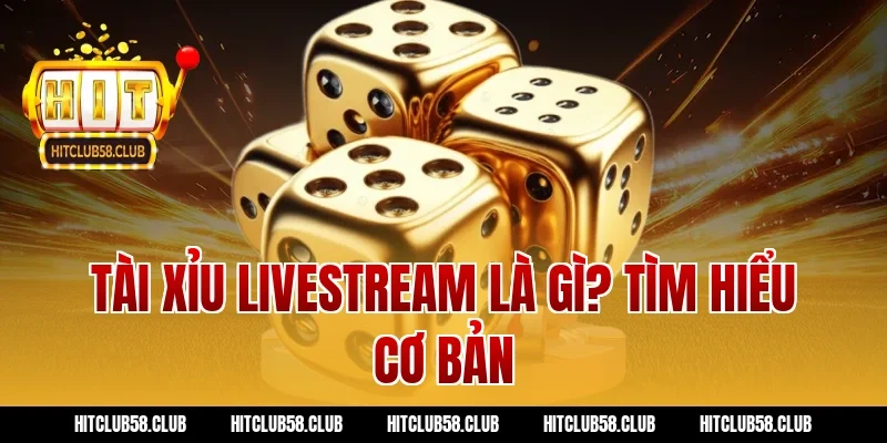 Tài xỉu livestream là gì? Tìm hiểu cơ bản